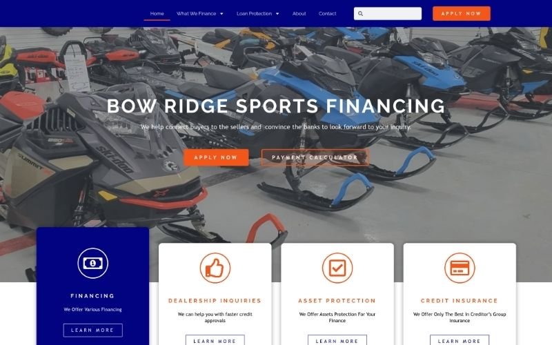 Emelio Steve Malisa Projects - Bow Ridge Spoers Financing