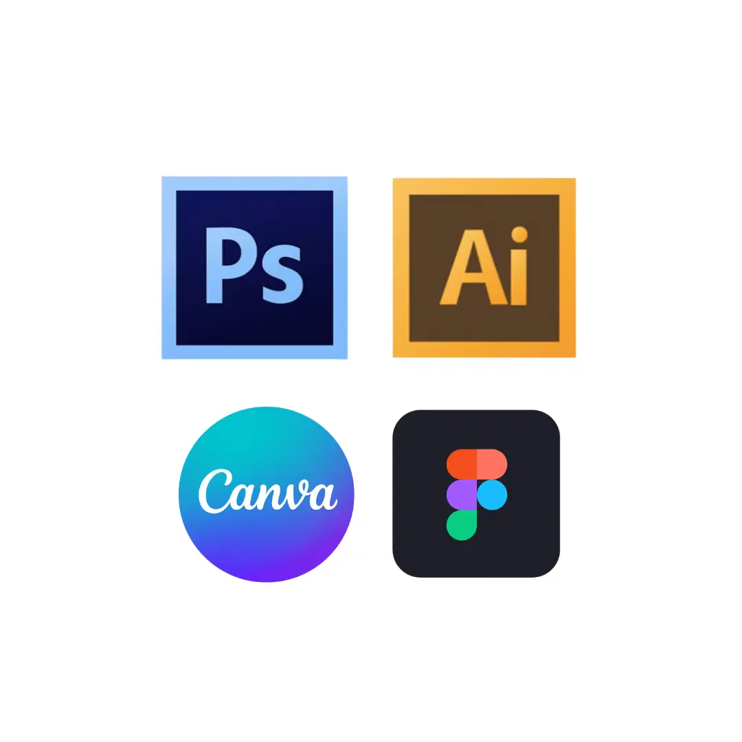 Emelio Steve Malisa - Tools I Use - Figma, Canva, Adobe Photoshop, Adobe Illustrator